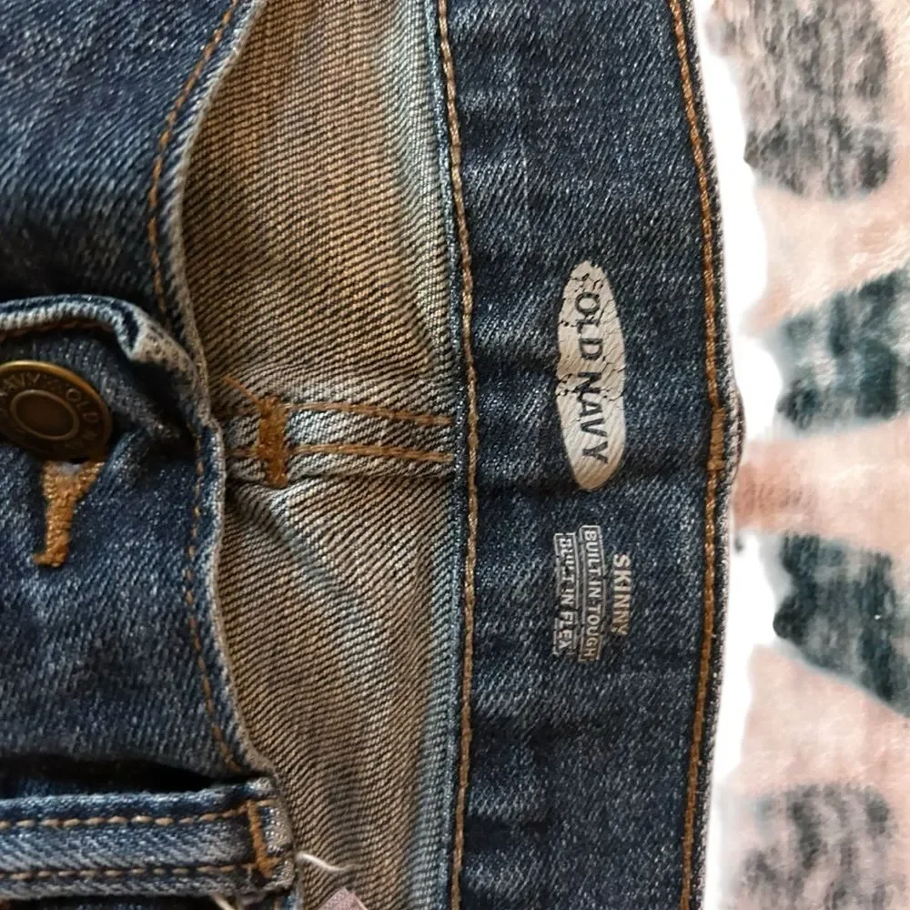 OLD NAVY Skinny Built-in Flex Denim Jeans 34 x 30